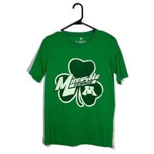 University of Minnesota Tennis Men's Small Shamrock T-Shirt St. Patricks Day